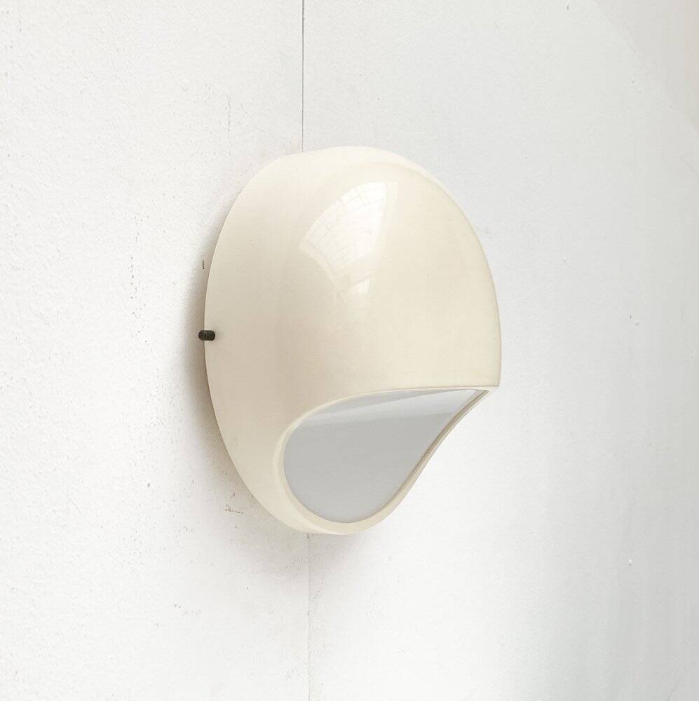 Italian Space Age Wall Lamps from the Mid-Century by Gerd Lange for Kartell, 1960s, Set of 2