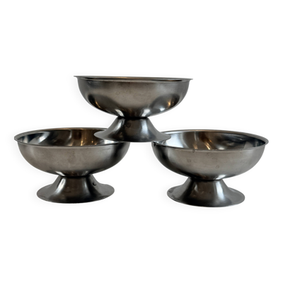Coupelles en inox