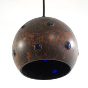 Nanny Still for Raak Globe Pendant Lamp 1960s Copper & Glass Finnish Modern