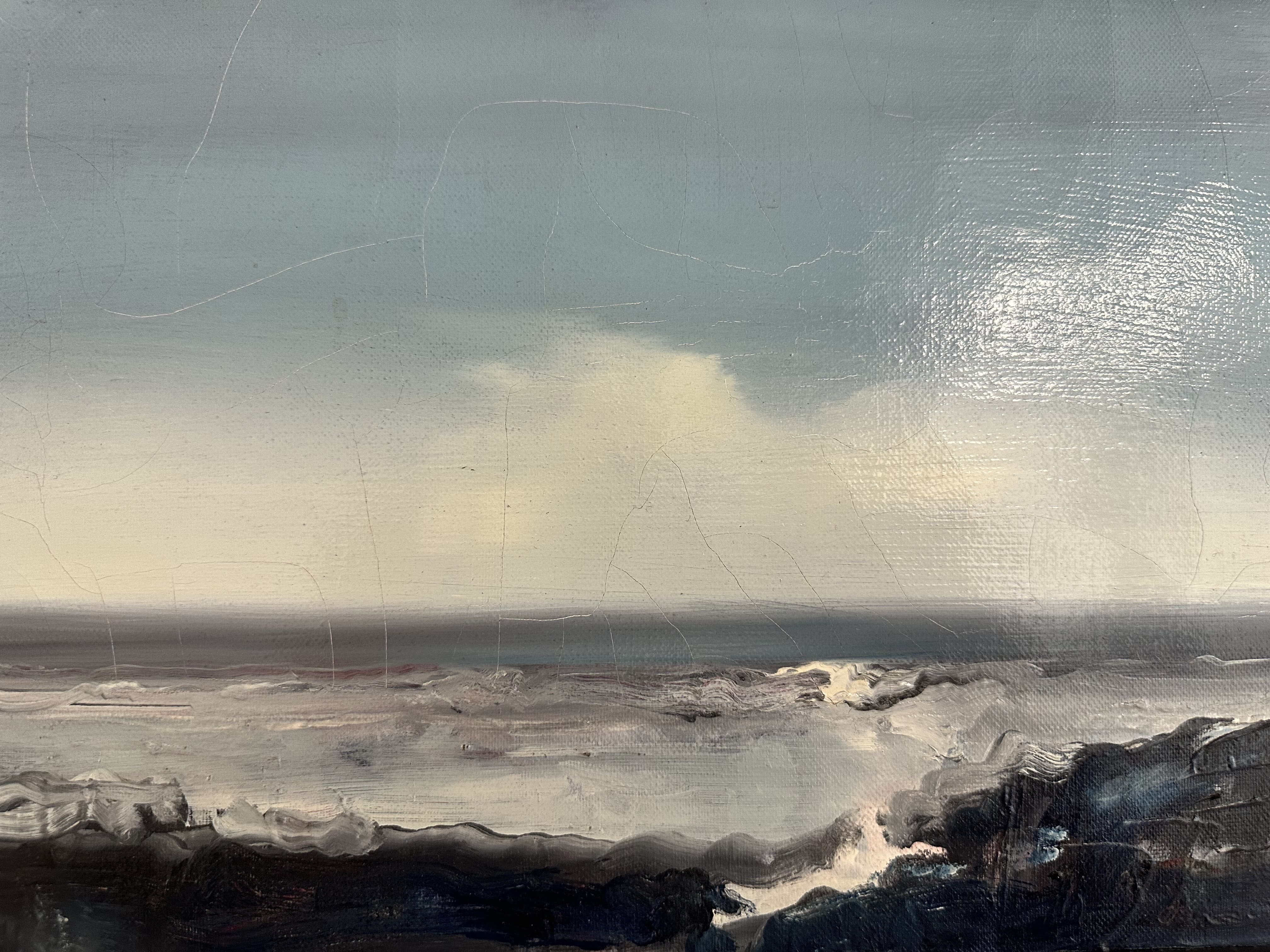 Glacier in warm weather, the swell by Olivier Mattei