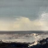 Glacier in warm weather, the swell by Olivier Mattei