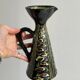 Pitcher, hand painted ceramic decorative pottery