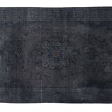 ONE-OF-A-KIND TURKISH HANDWOVEN VINTAGE RUG - RUSTIC VINTAGE CHARM 260X 142