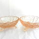 Lot of 2 pink cups