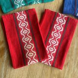6 Basque napkins