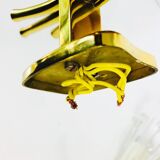 Pair of brass wall lamps by Emil Stejnar for Rupert Nikoll, Austria 1960