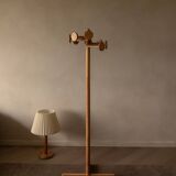 Porte-manteau vintage en bois Hank Loewenstein – porte-manteau sculptural des années 1970