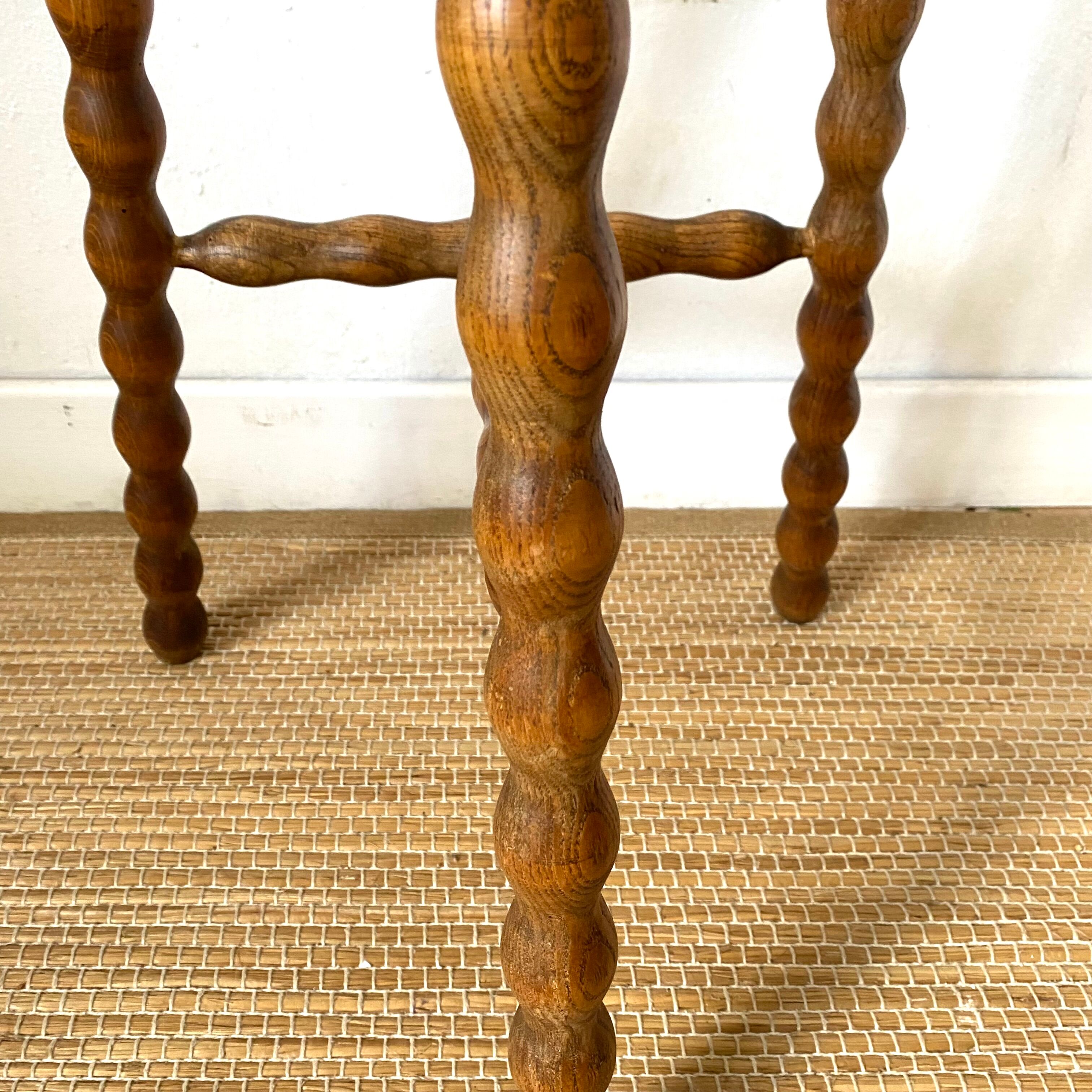 High tripod stool or plant holder