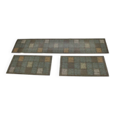 Ensemble de trois tapis / moquettes, années 1970