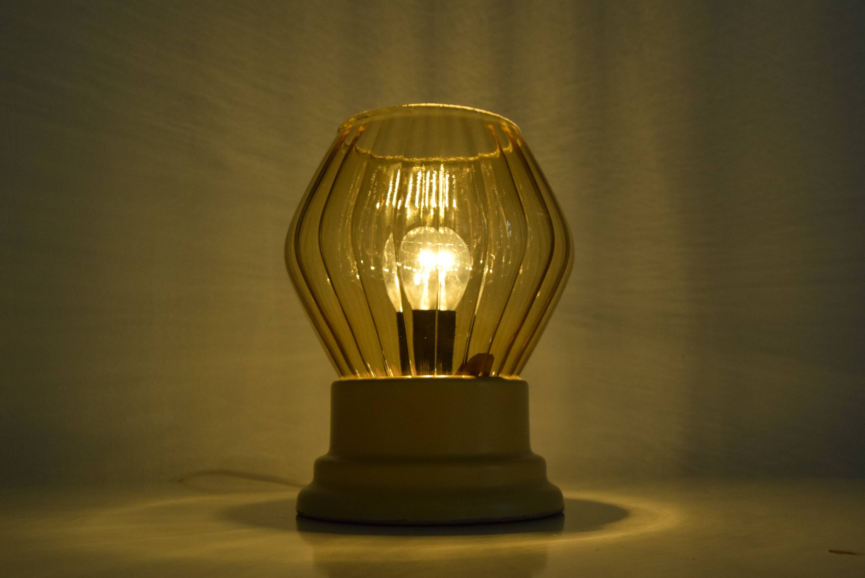 Mid-century Table Lamp,Czechoslovakia,1980's.