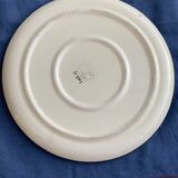 Tray, plate and 8 liqueur cups in ceramic from St Jean de Bretagne vintage 1950/60