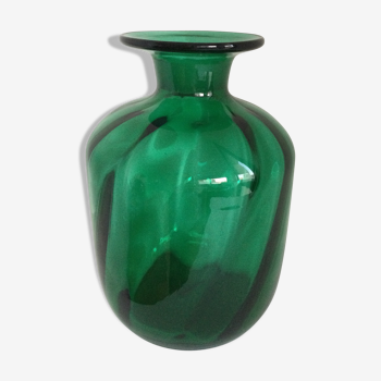 Vase en verrerie cristal