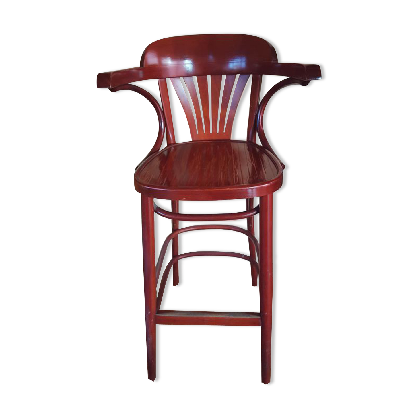 Barstool with file