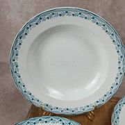Set of 3 deep plates Orléans Sarreguemines & Digoin