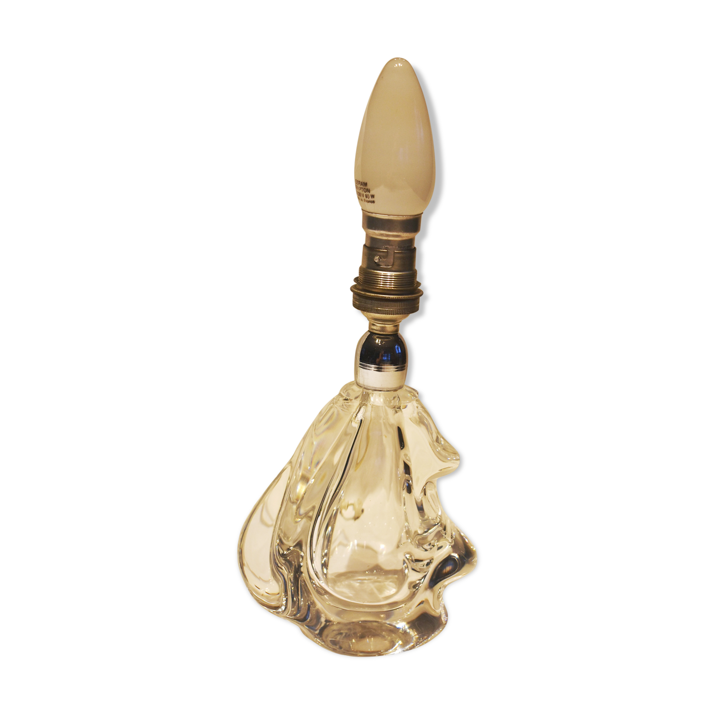 Crystal bedside lamp