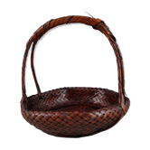 Japanese bamboo basket 1960