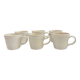 Mug en gré émaillé blanc cassé