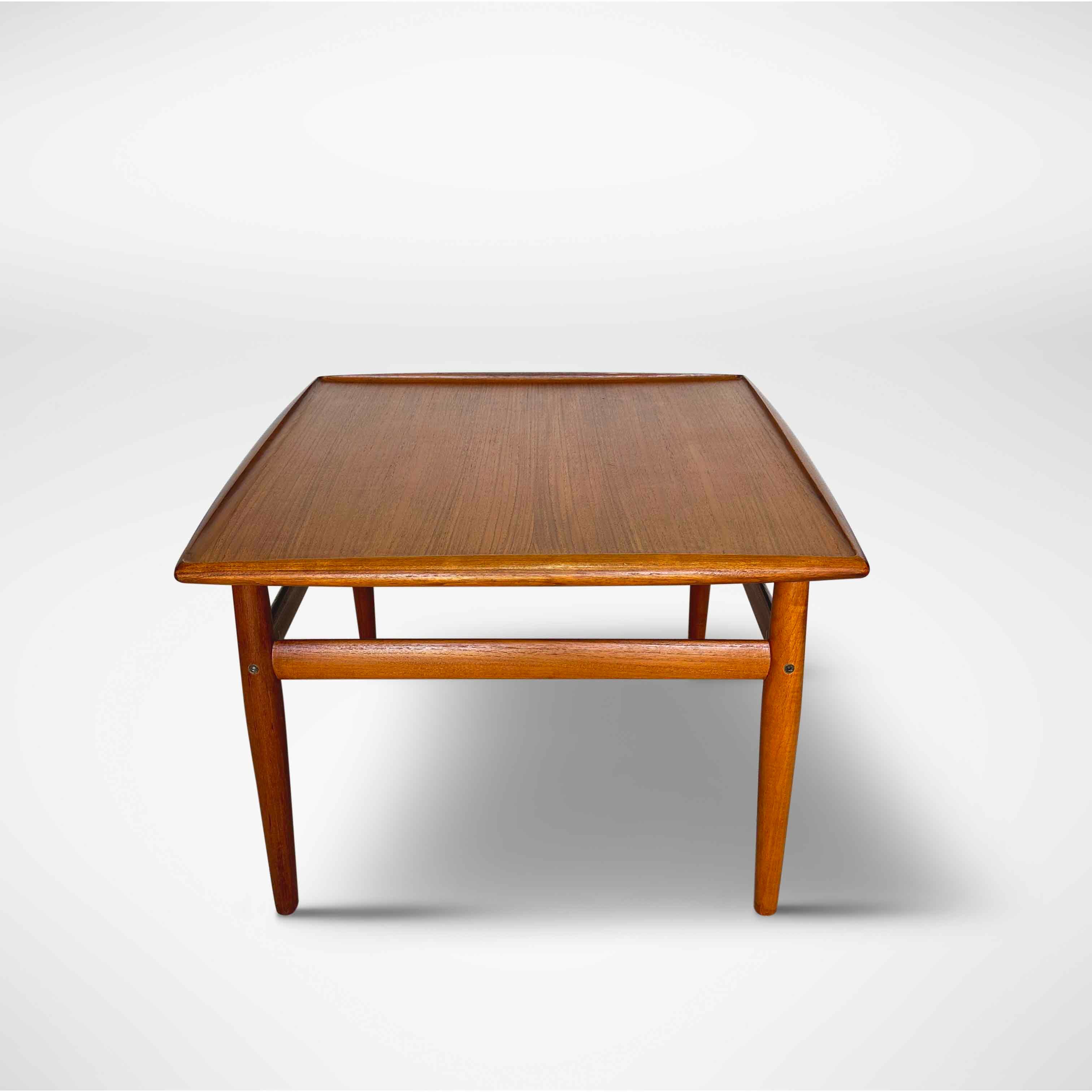 Teak Coffee Table by Grete Jalk for Glostrup, Denmark, 1960s