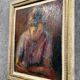 Oil painting on panel, Art Deco period