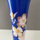 Vase en porcelaine Art Déco Königszelt avec décoration en or, peint à la main