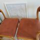 Suite de 4 chaises traineaux Baumann, 1960