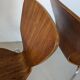 Paire de chaises en teck Tapio Wirkkala pour Asko