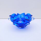 Murano glass trinket tray, blown glass, Italy 1960
