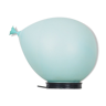 Vintage blue balloon table lamp by Yves Christin for Bilumen, 1980s