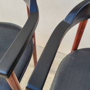 Pair of Scandinavian designer armchairs - 1970s