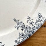 Oval iron earth dish "Spring" Opaque from Gien
