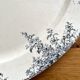 Oval iron earth dish "Spring" Opaque from Gien