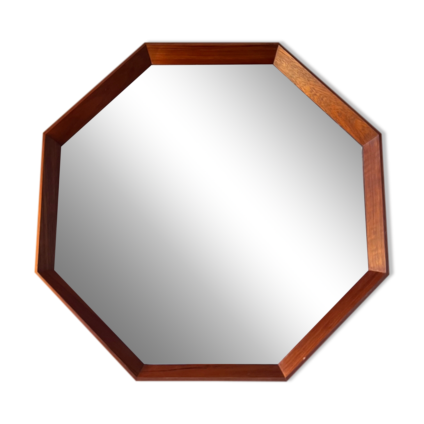 Teak mirror from the 60s