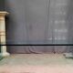 Large glass coffee table
