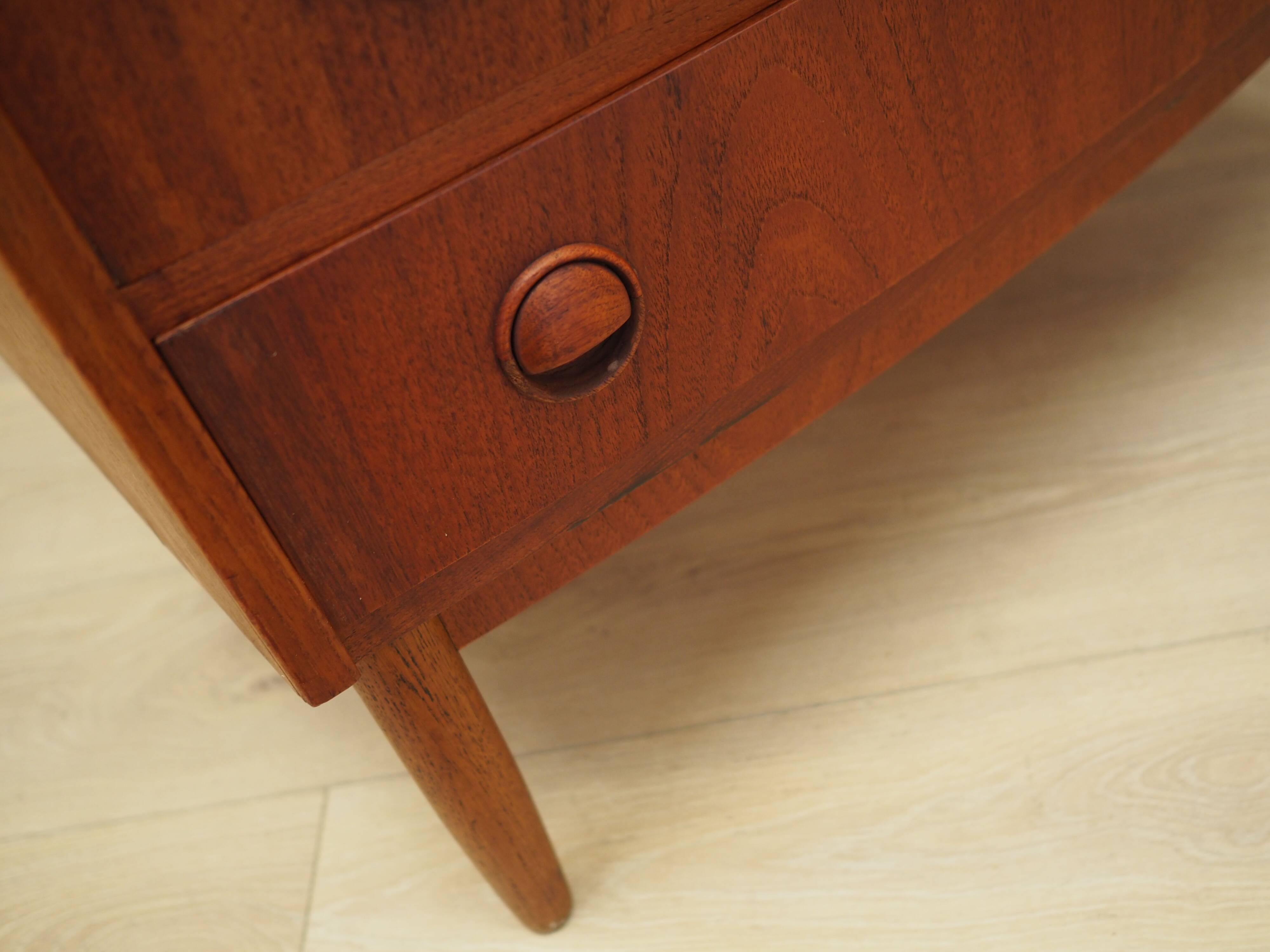 Teak chest of drawers, Danish design, 1960s, designer: Kai Kristiansen
