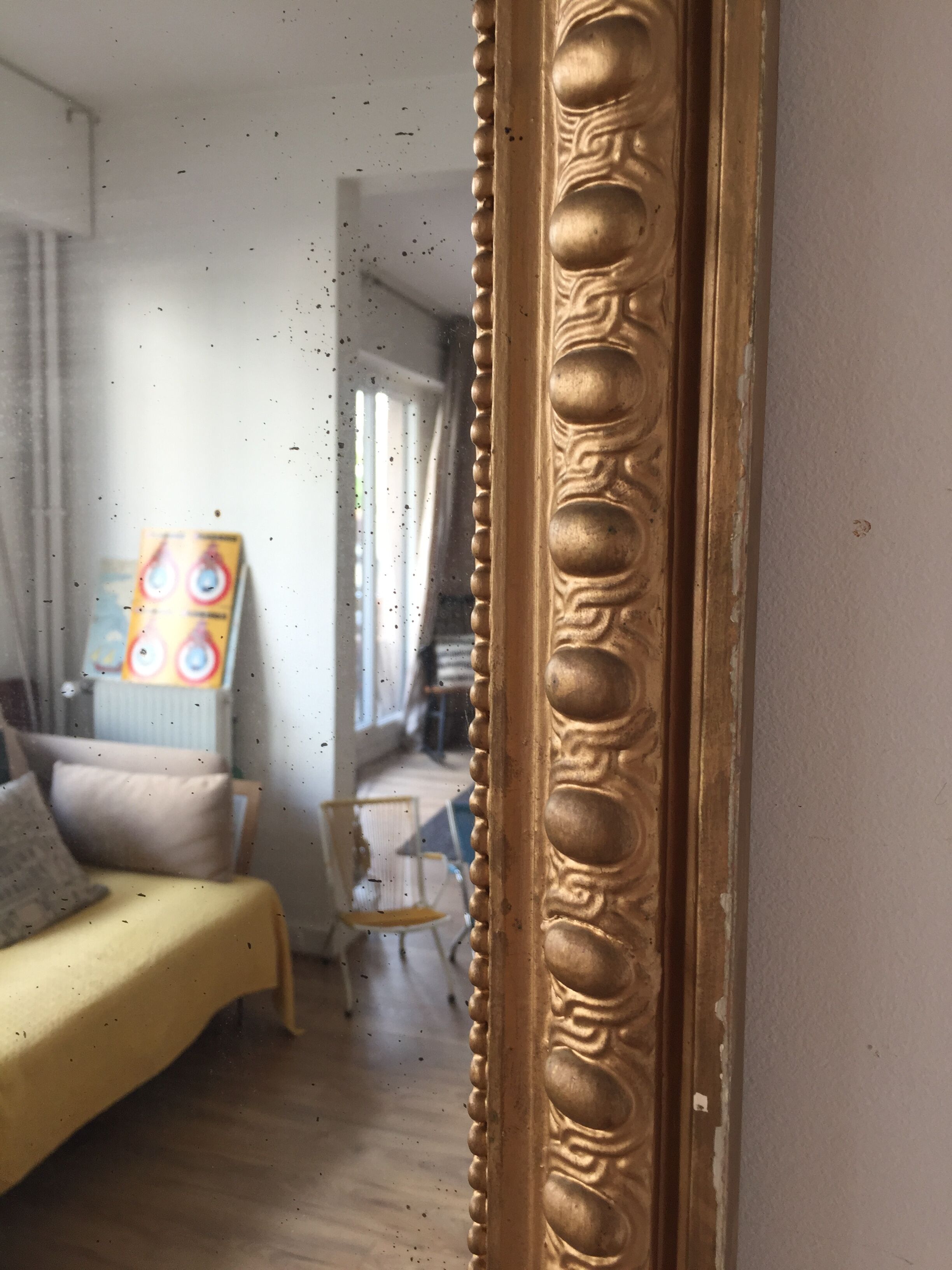 Louis Philippe style mirror 123x154cm