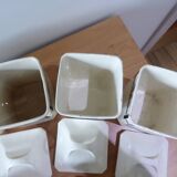 15 vintage spice boxes in porcelain from Badonviller 240561