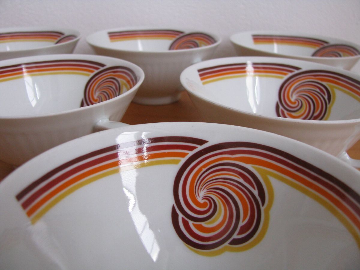 Coffee service from Bareuther Waldsassen Bavaria, 1970s