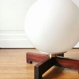 Globe floor lamp