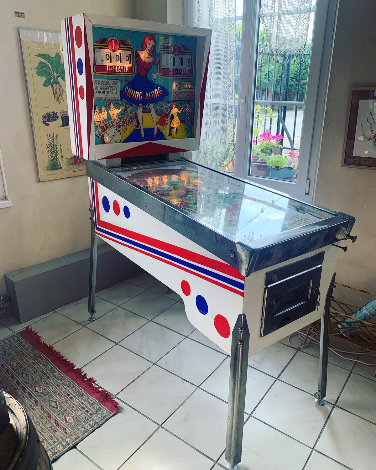 Flipper Swing Along Gottlieb 1963