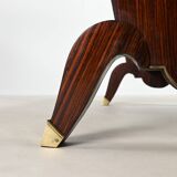 Art Deco Rosewood Dining Table. France, c. 1930