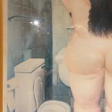 Poster framed under glass BOTERO