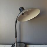 Large vintage chrome table lamp Aluminor - Rare XXL format - 70s