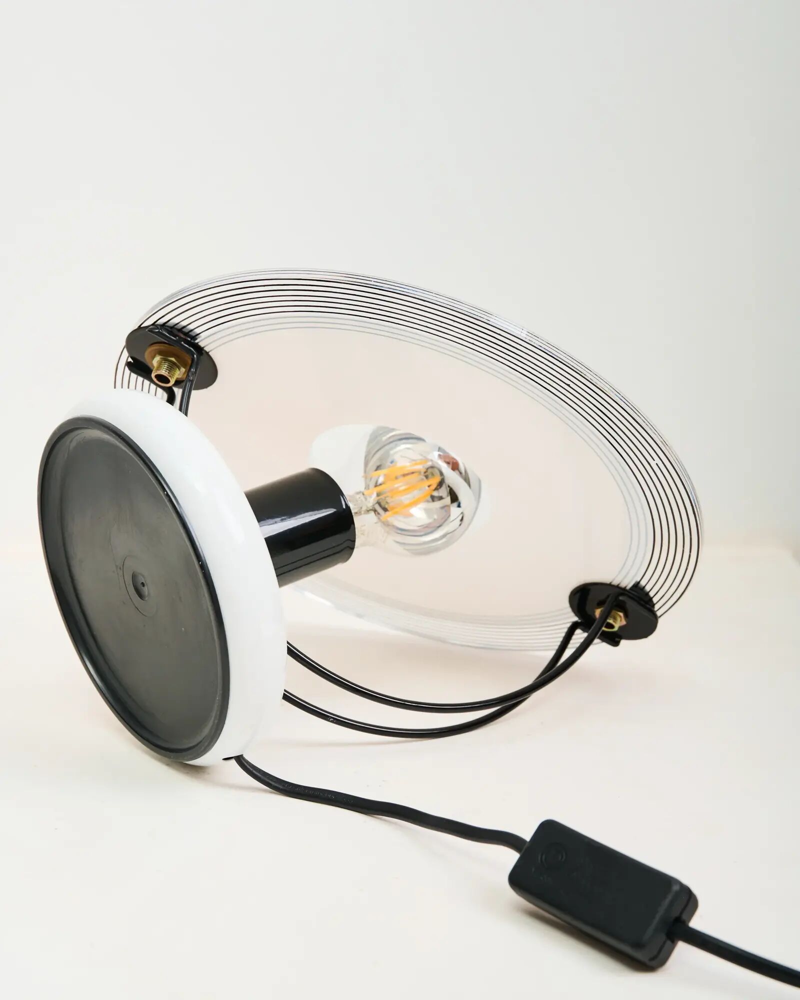 Table lamp "Disque", Toffoli, Italy, 1980s