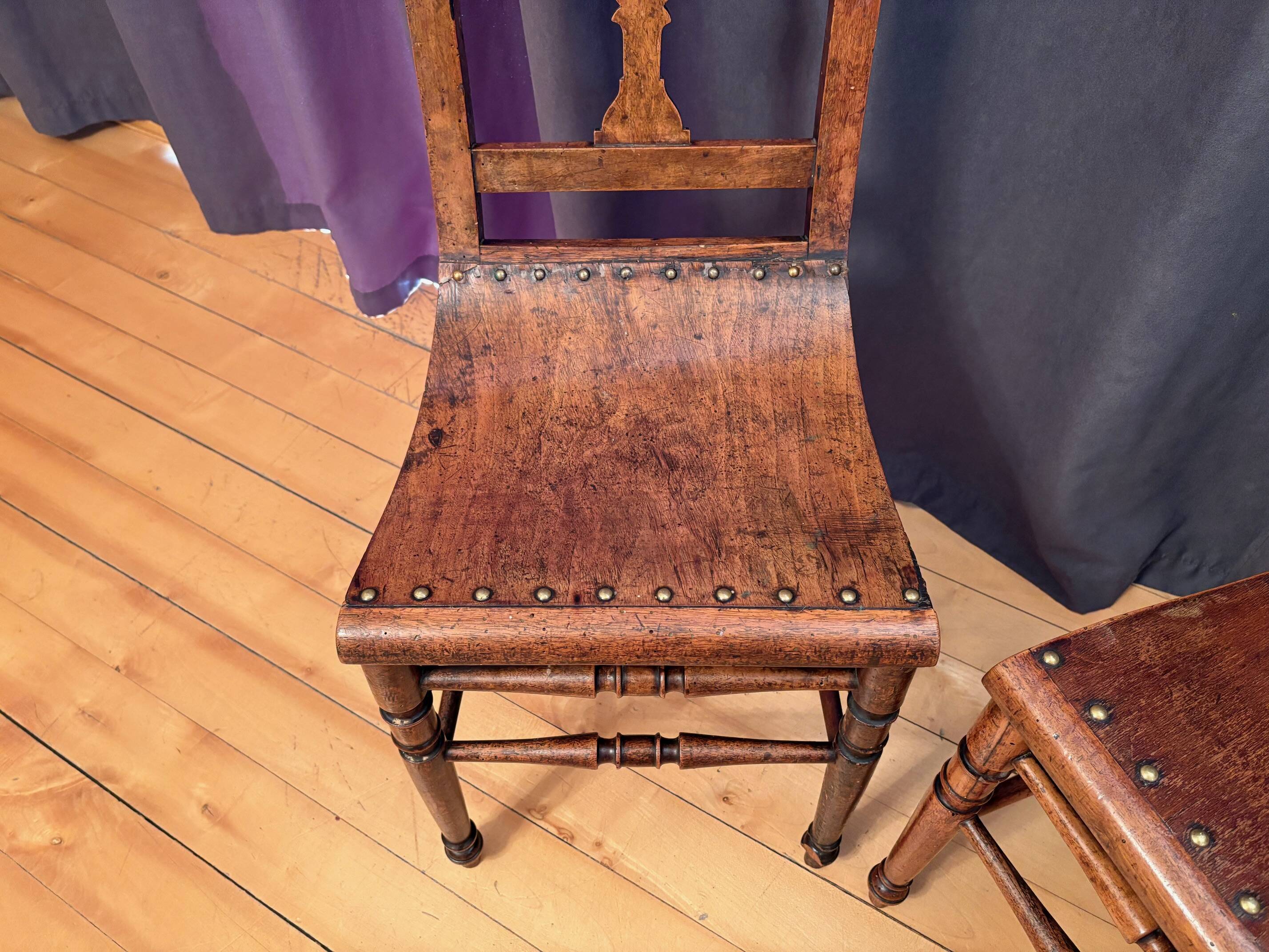 Pair of Secession chairs, 19th/20th century