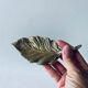 Golden leaf ashtray