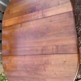 Round table with extension signed rené trotel