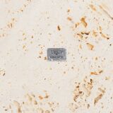 Bol Voltero in travertine by Pier Alessandro Giusti and Egidio Di Rosa for Up & Up, 1970s.