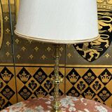Bronze foot lamp
