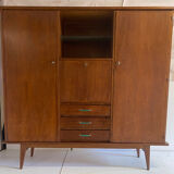 Armoire vintage pieds compas de 1961