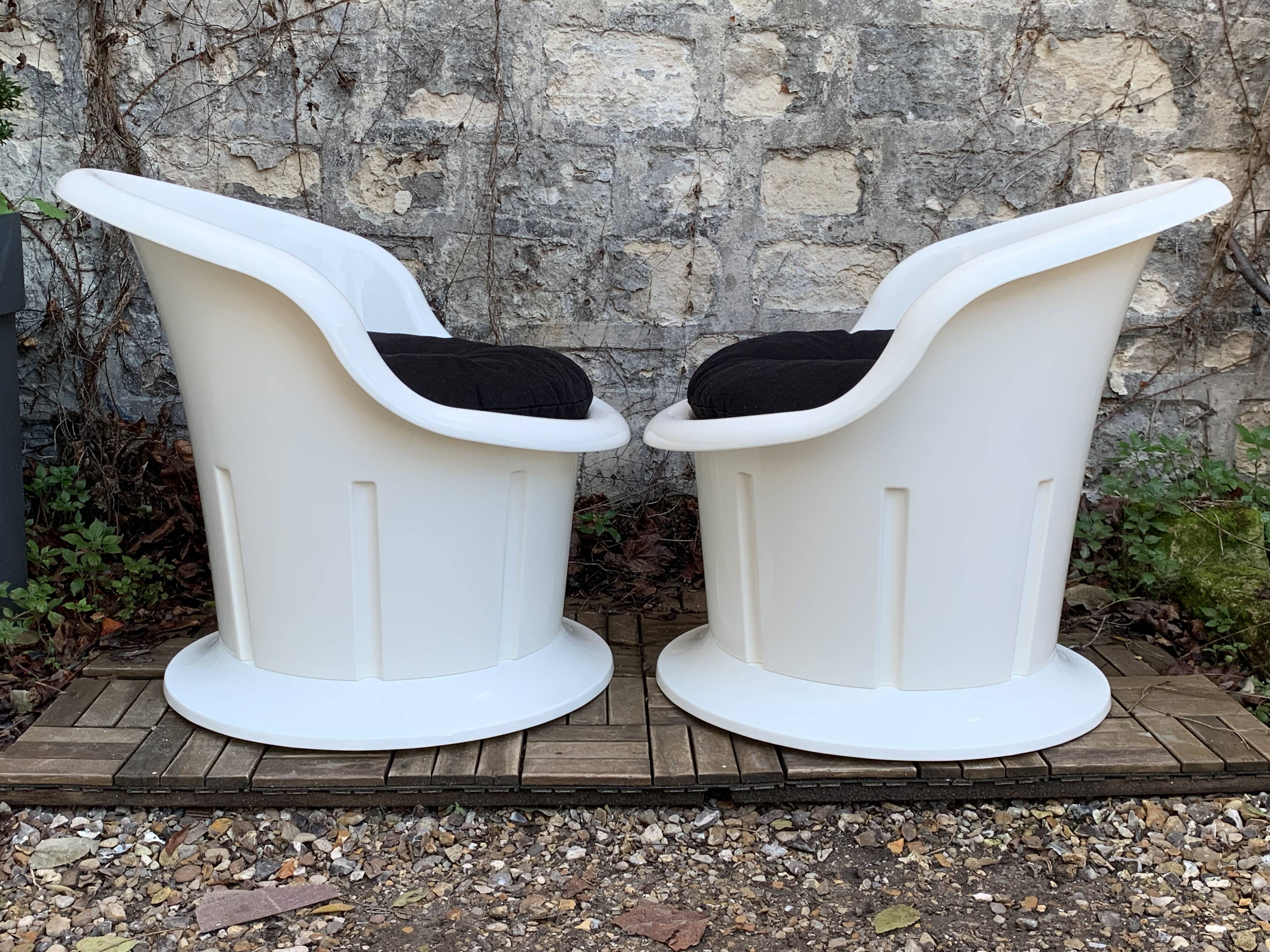 Pair of Popptorp armchairs designed by K. & M. Hagberg for Ikea 1990